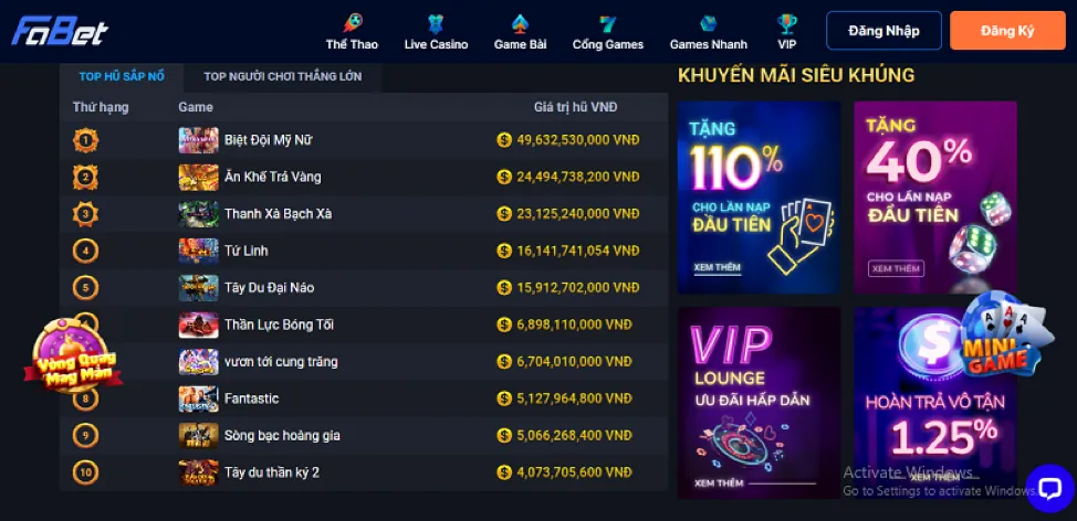 Ví điện tử iwinclub